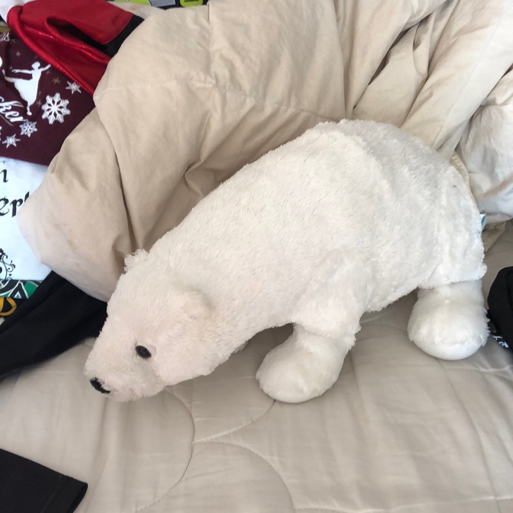 Polar bear stuffy